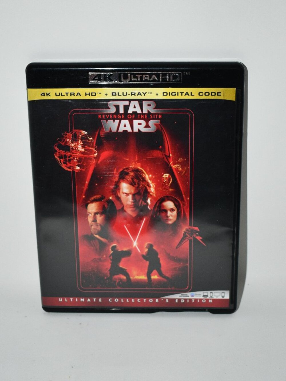 Star Wars Episode III Revenge of the Sith, 4K, UHD, Ultra HD, Blu-ray, NEW